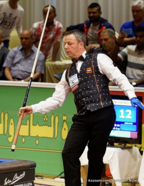 Magisterial Dick Jaspers in Luxor final: 5.000 average