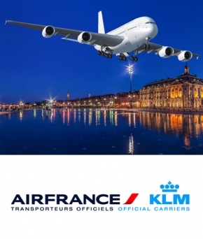 Neuer Partner Airfrance/KLM unterstützt Flüge zur WM nach Bordeaux