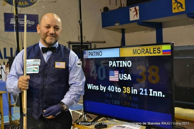 Hugo Patino - Grand Prix Sieger in Lima