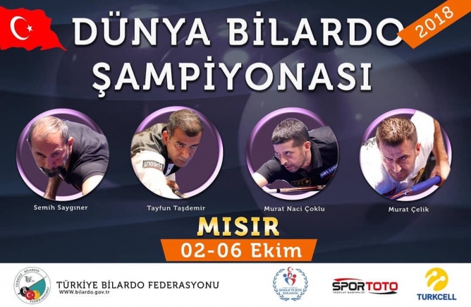 Ferdi dünya şampiyonasi'nda 4 Türk ana turnuvada