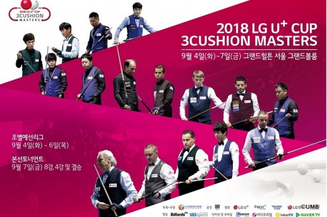 LG U+ Cup (Seoul) LIVE ab morgen 07:00 Uhr MEZ