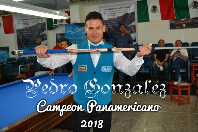 Pedro Gonzales (42) aus Kolumbien gewinnt PanAm Meisterschaft