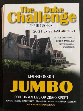 Jumbo Challenge im Januar findet sicher statt