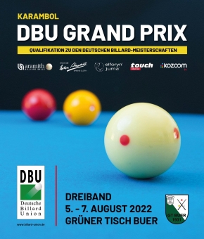 2.German Grand Prix Dreiband vom 05. - 07.August in Herten (GT Buer)