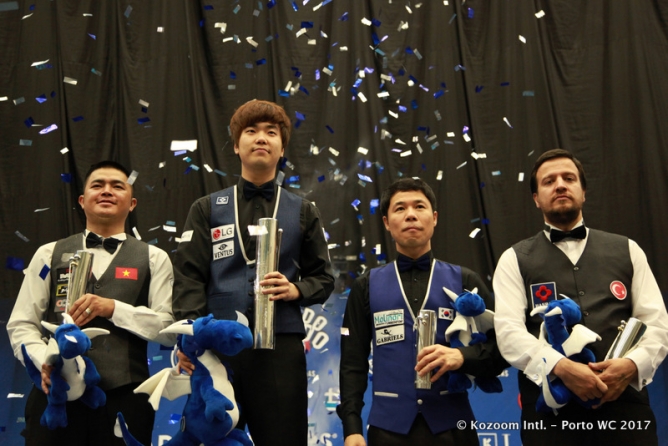 Haeng-Jik Kim (25) gewinnt in Porto seinen ersten Weltcup