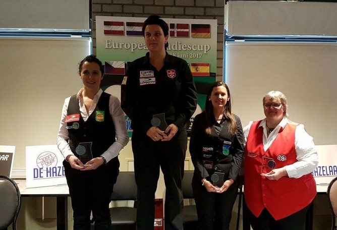 Therese Klompenhouwer Bayanlar Avrupa Kupası Şampiyonu
