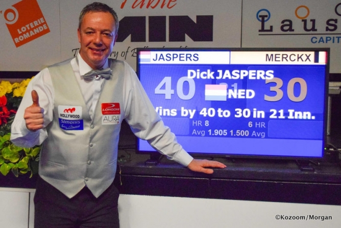 Dick Jaspers - Wichtiger Lausanne-Sieg auf dem Weg zur WM in Randers!