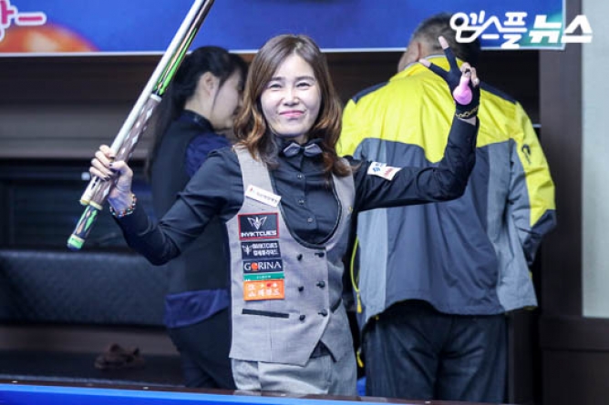 [엠스플 뉴스] [부산시장배 당구] 박지현, 전국대회 2회 연속 우승