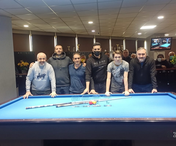 Beylikdüzü Bilardo Kulübü açılış turnuvasını Haşhaş kazandı