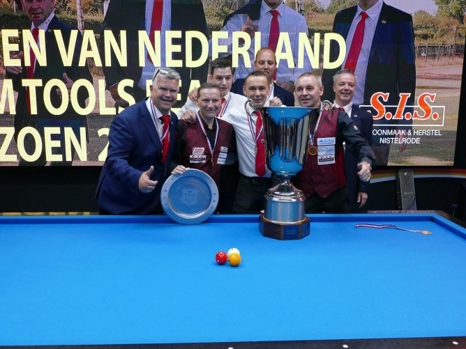 SIS Schoonmaak gewinnt auch niederländisches Mannschafts-Gold