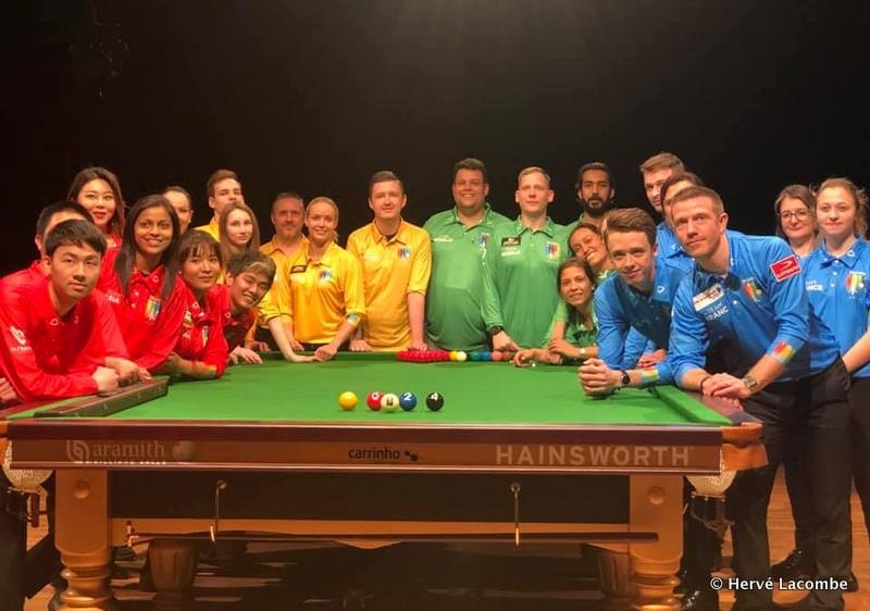 Carom Billiard Teams Europe and Asia on top for the World Trophy General - World  Team Trophy - Roissy (FRA) - 3/11/19 to 3/12/19 - Kozoom